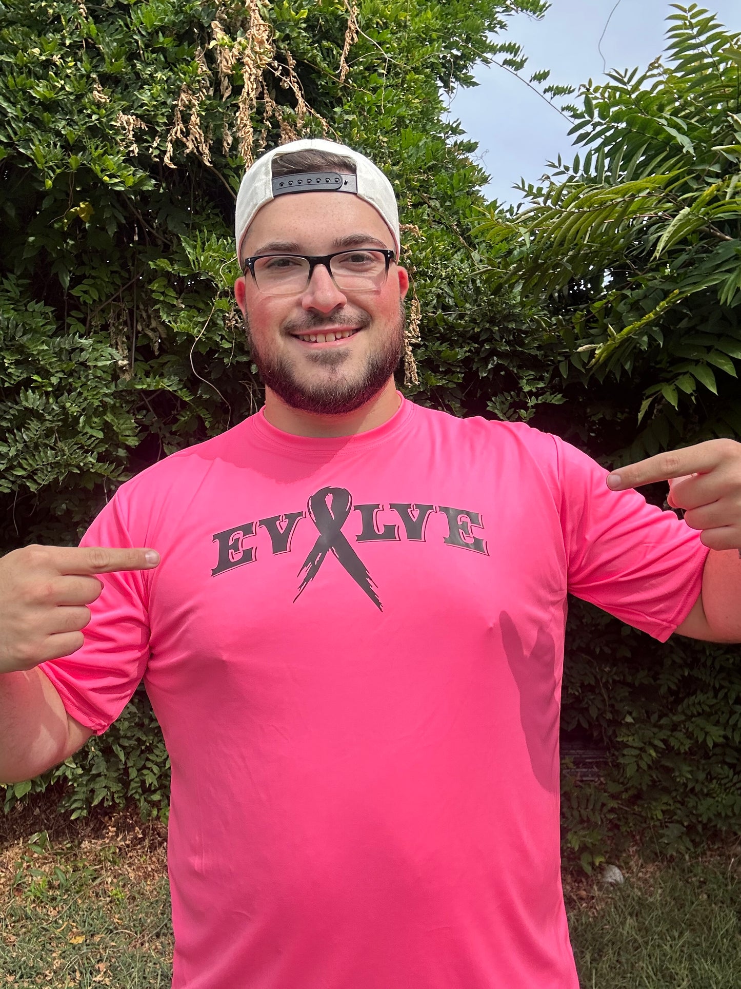 Evolve Limited Edition Breast Cancer Awareness Drifit shirt